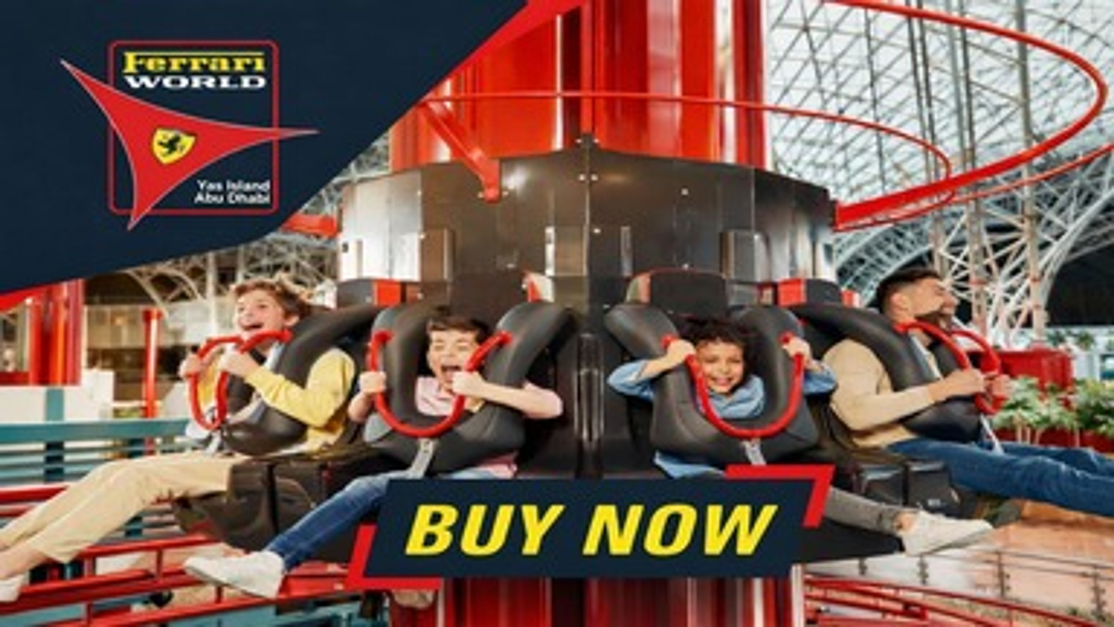 Ferrari World Banner Image