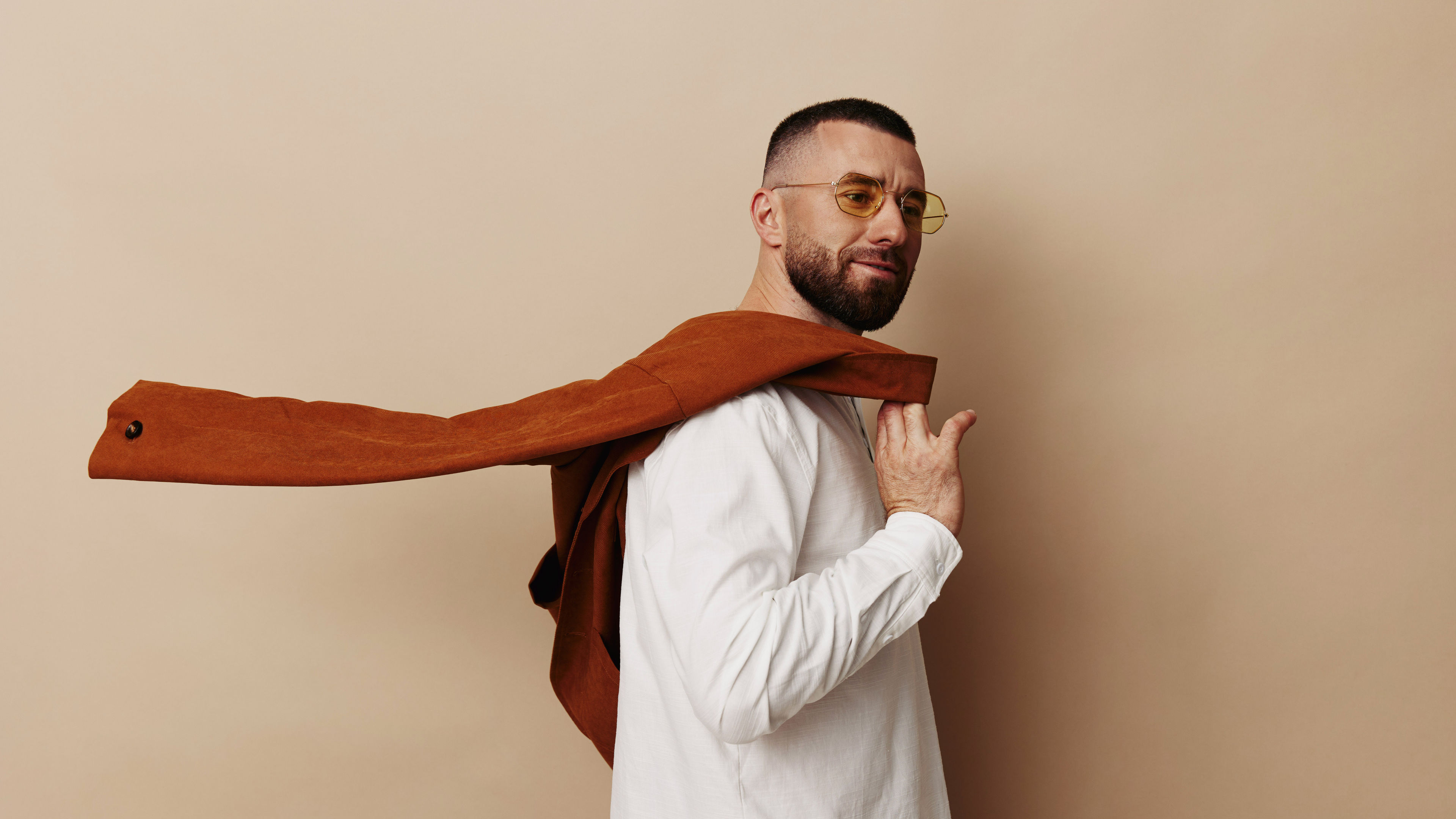 Man smiling