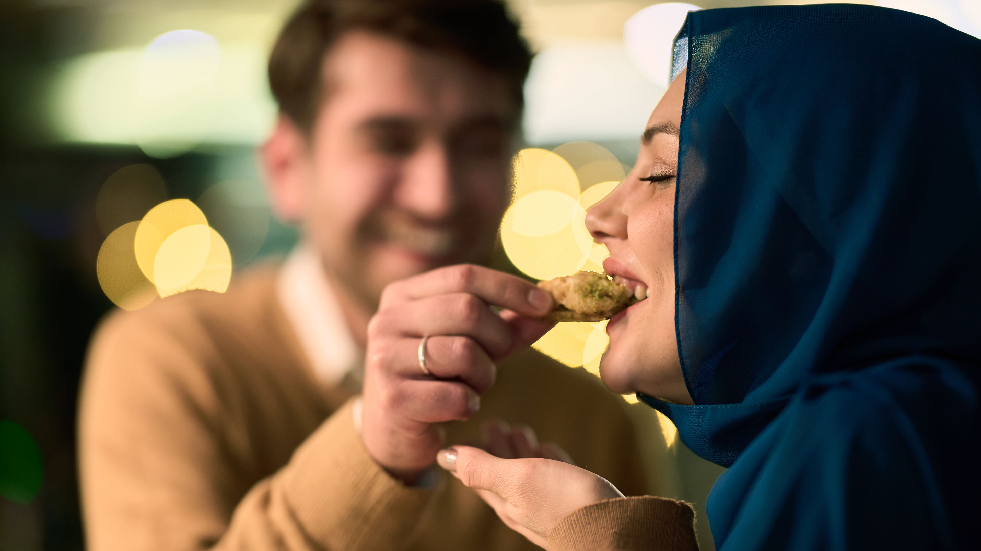 Woman eating