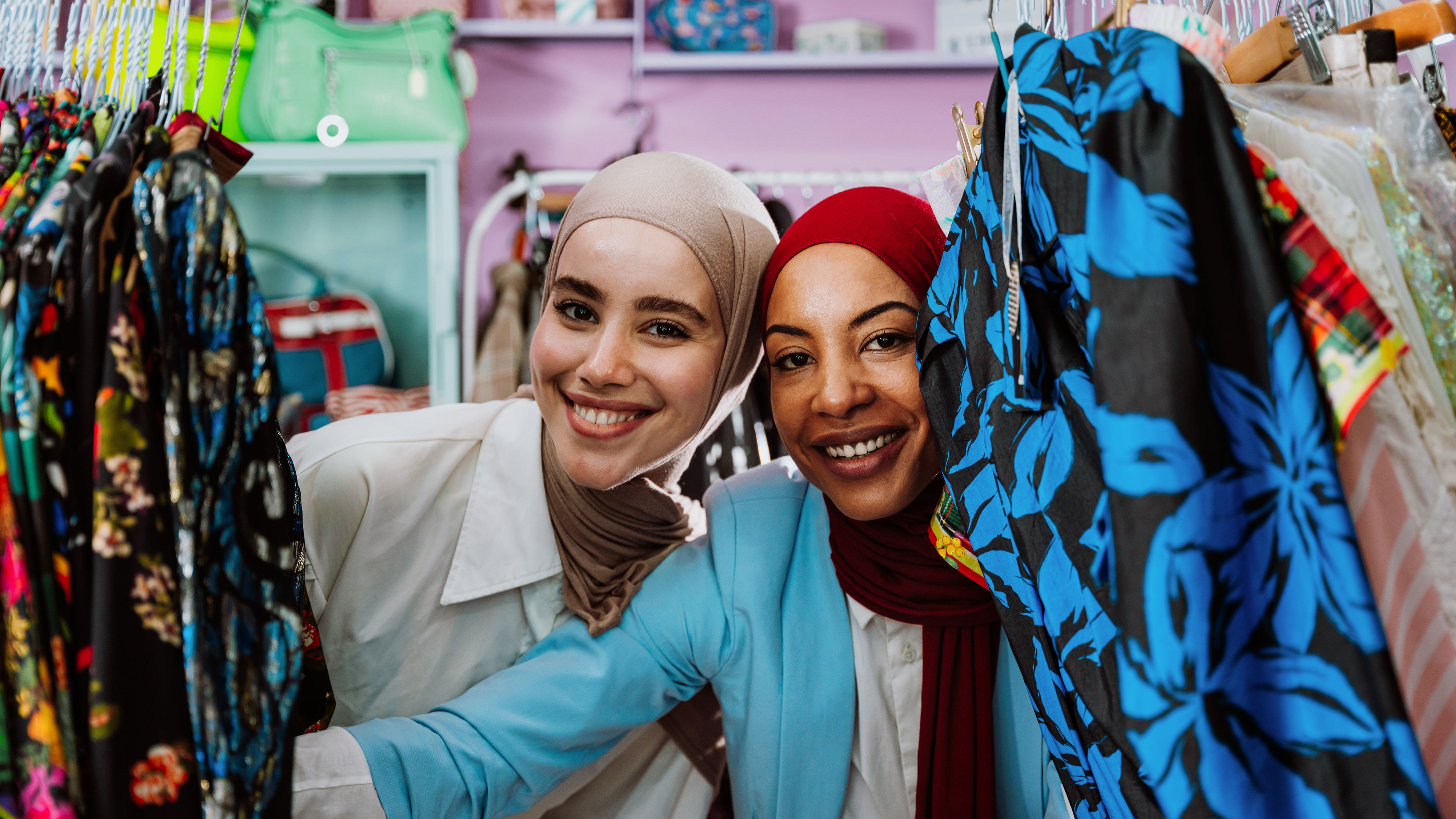 Women shopping