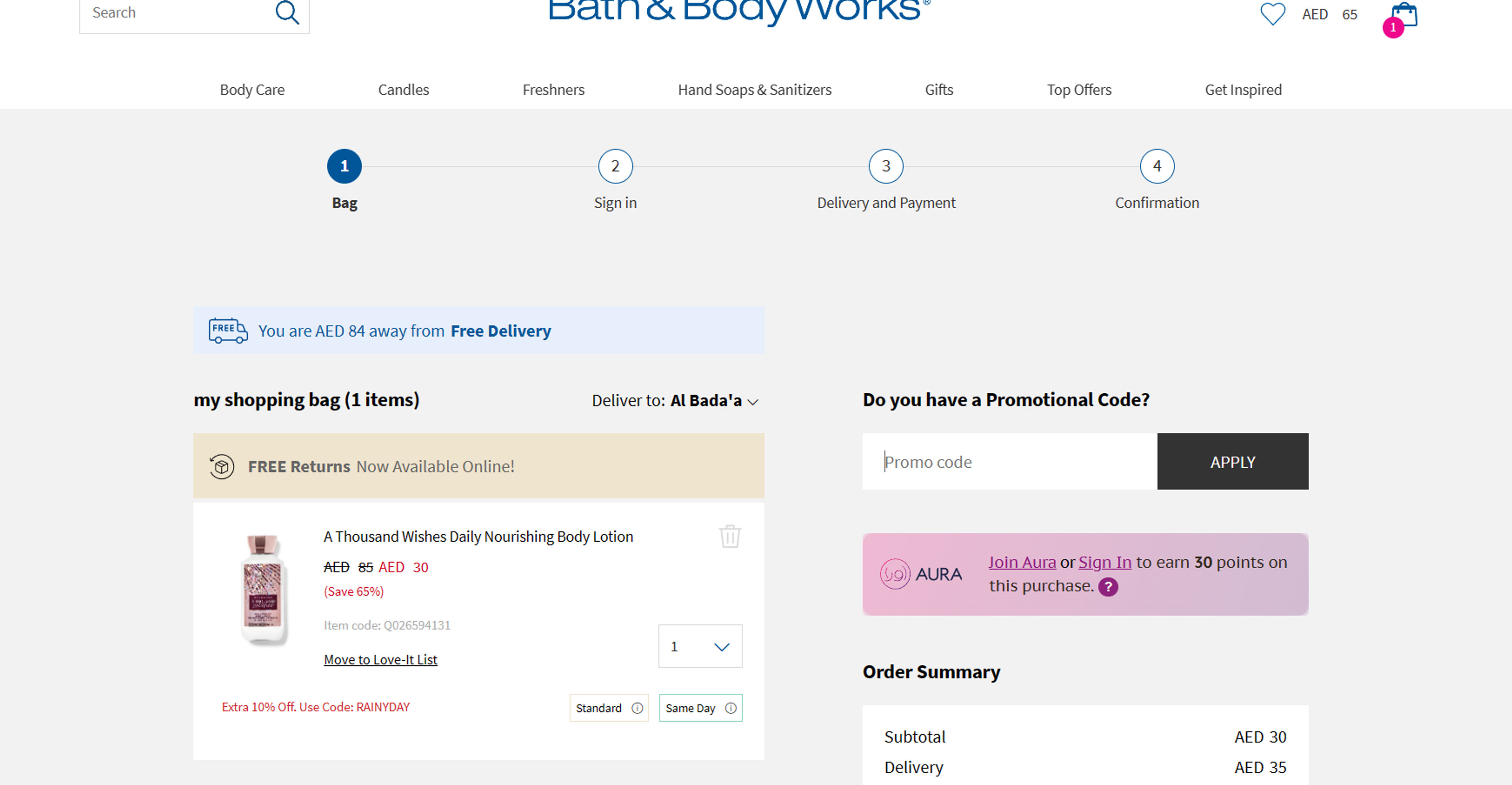 How to use coupon for Bath & Body Works