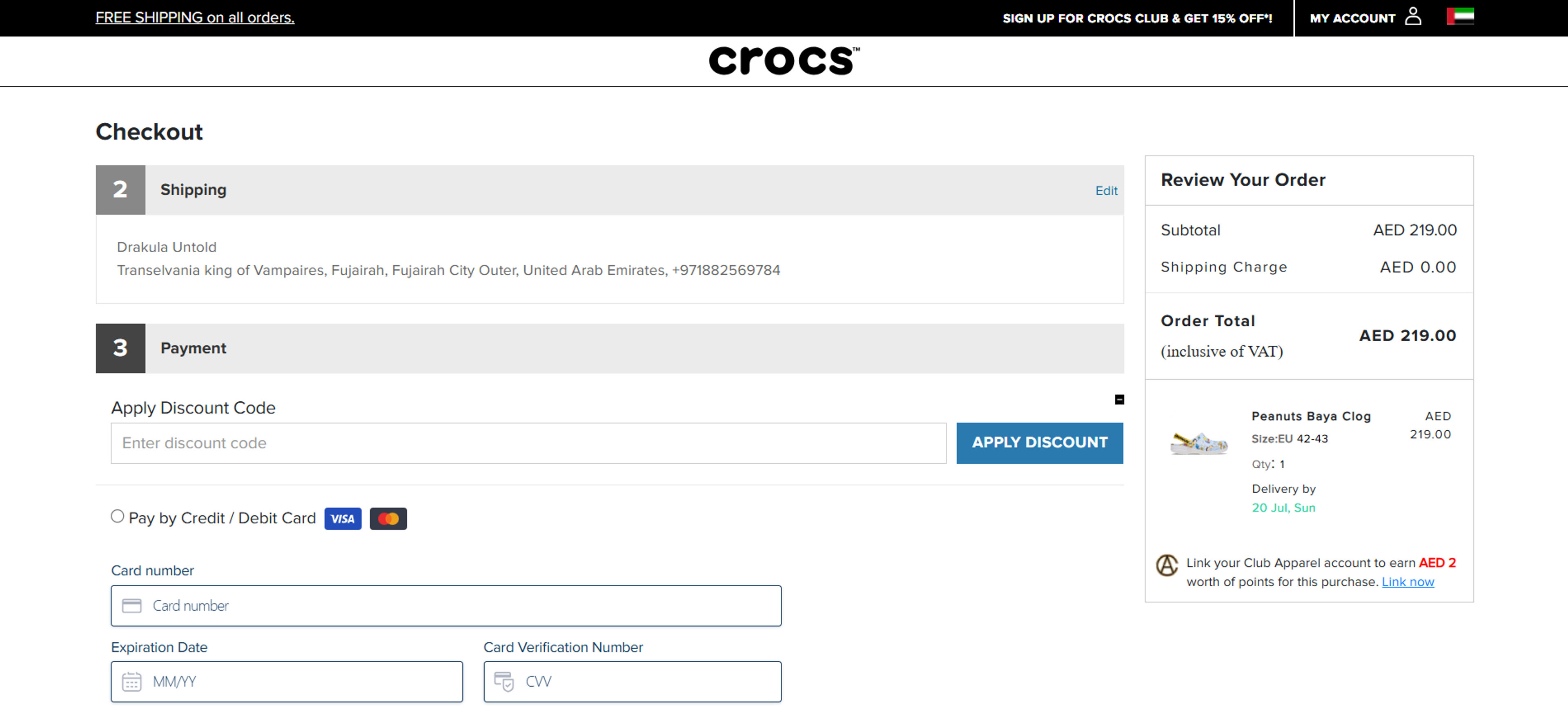 How to use Coupon for Crocs
