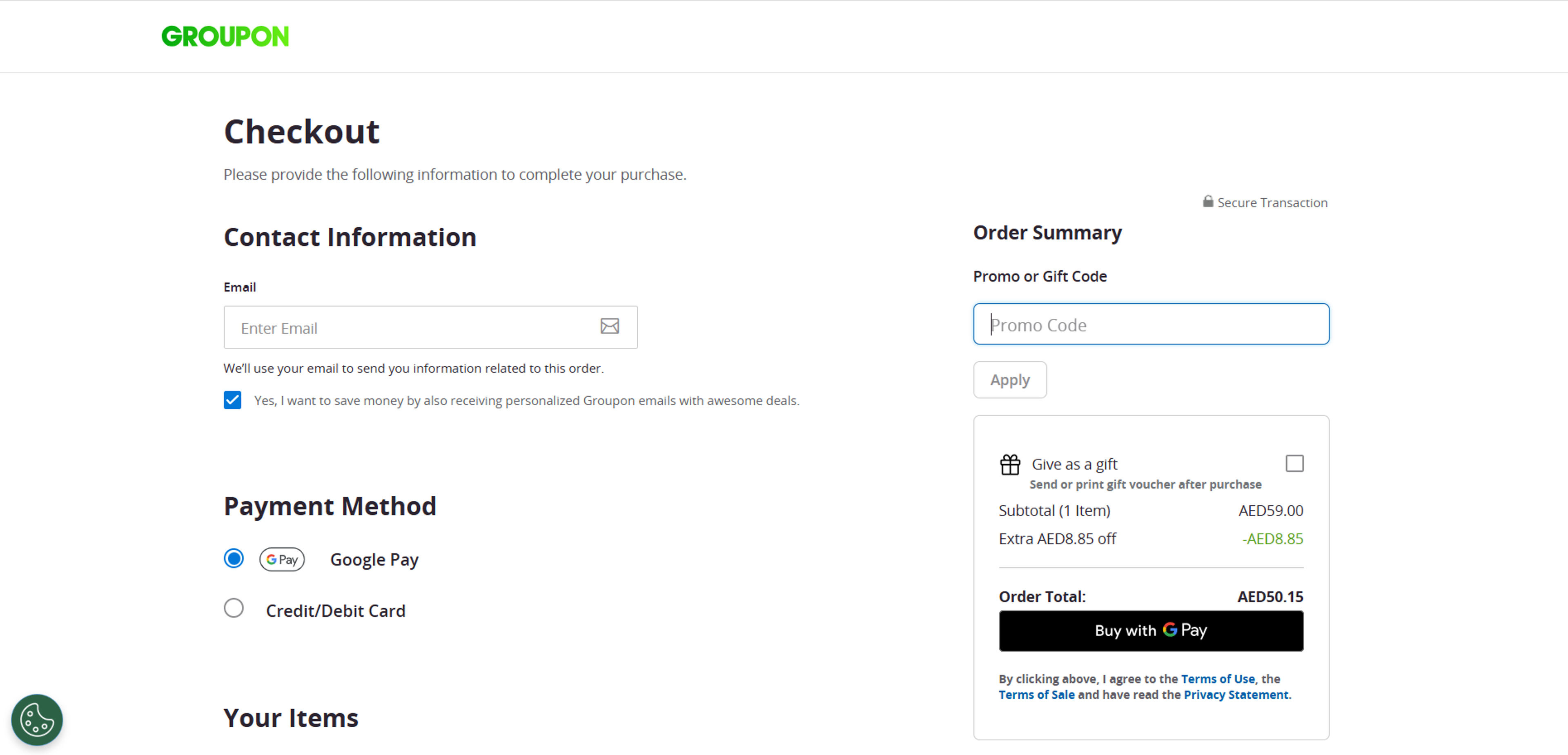 How to use coupon for Groupon